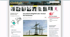 Desktop Screenshot of globkult.de